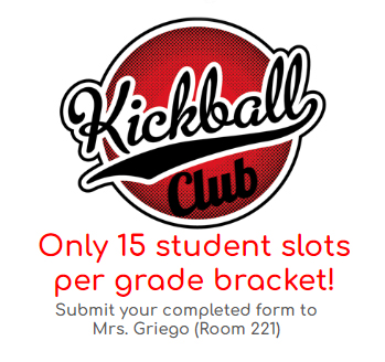 Kickball Info flyer